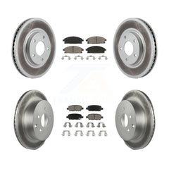 Transit Auto KGC-101178 Disc Brake Kit for 2004-2009 Nissan Quest - Front and Rear