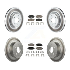 Transit Auto KGC-101179 Disc Brake Kit for 2007-2013 Nissan Altima - Front and Rear