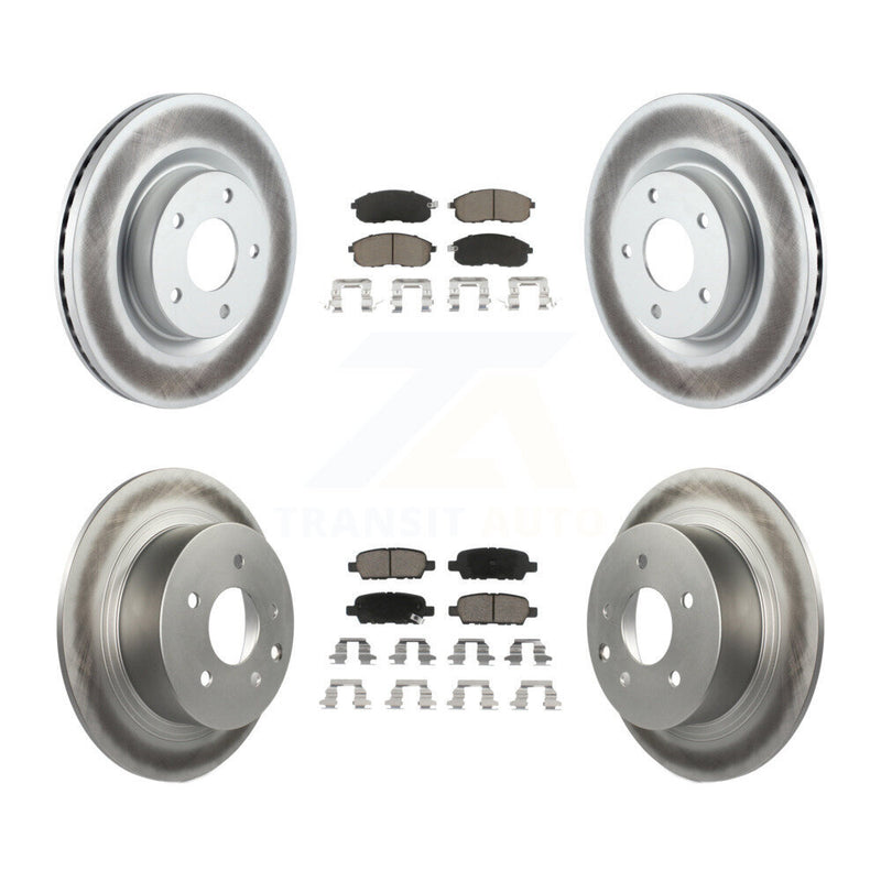 Transit Auto KGC-101179 Disc Brake Kit for 2007-2013 Nissan Altima - Front and Rear
