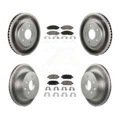 Transit Auto KGC-101182 Disc Brake Kit for 2011-2014 Nissan LEAF - Front and Rear