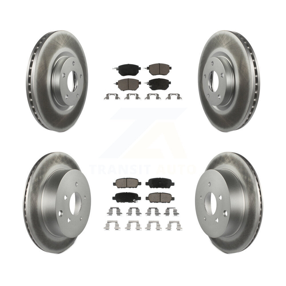 Transit Auto KGC-101183 Disc Brake Kit for 2003-2005 INFINITI FX35, INFINITI FX45, Nissan Murano - Front and Rear