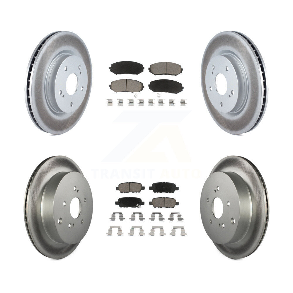 Transit Auto KGC-101185 Disc Brake Kit for 2009-2013 Suzuki Grand Vitara - Front and Rear