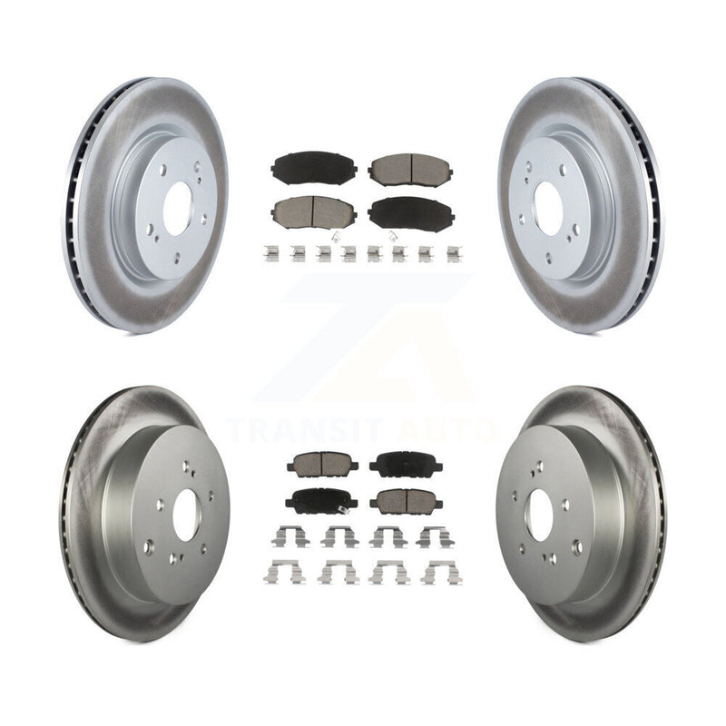 Transit Auto KGC-101185 Disc Brake Kit for 2009-2013 Suzuki Grand Vitara - Front and Rear