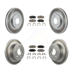 Transit Auto KGC-101186 Disc Brake Kit for 2002-2006 Nissan Altima - Front and Rear