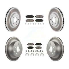 Transit Auto KGC-101189 Disc Brake Kit for 2005-2006 Nissan X-Trail - Front and Rear