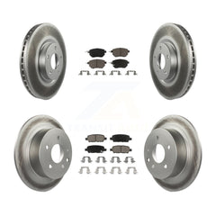 Transit Auto KGC-101190 Disc Brake Kit for 2004-2005 Nissan Altima, Nissan Maxima - Front and Rear