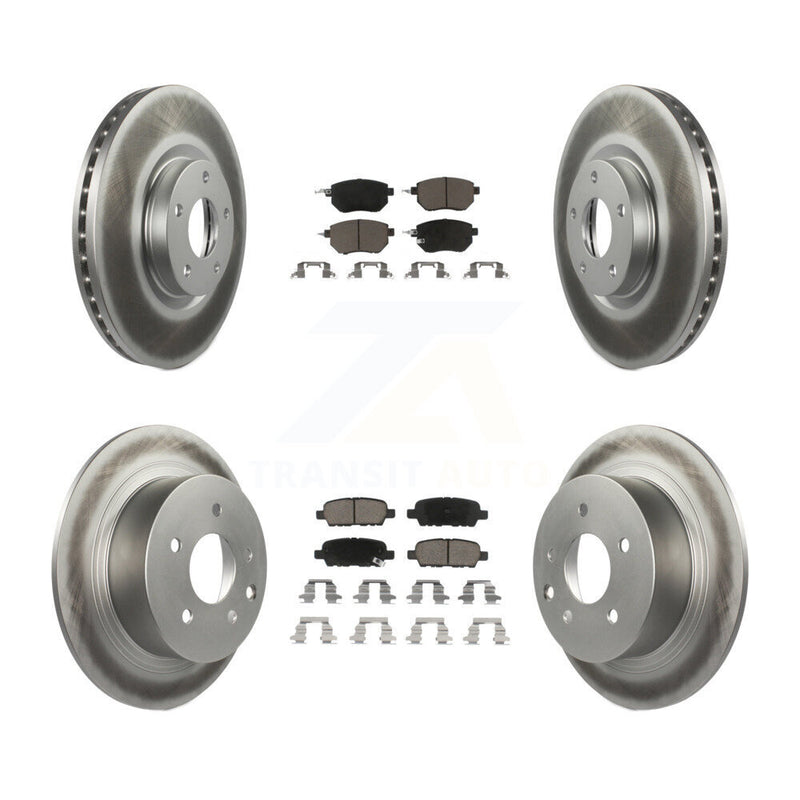 Transit Auto KGC-101190 Disc Brake Kit for 2004-2005 Nissan Altima, Nissan Maxima - Front and Rear
