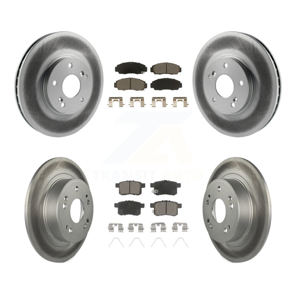 Transit Auto KGC-101191 Disc Brake Kit for 2008-2010 Acura TSX, Honda Accord - Front and Rear