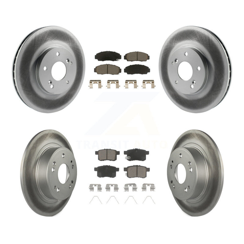 Transit Auto KGC-101191 Disc Brake Kit for 2008-2010 Acura TSX, Honda Accord - Front and Rear