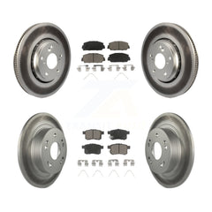 Transit Auto KGC-101192 Disc Brake Kit for 2016-2017 Honda Accord - Front and Rear