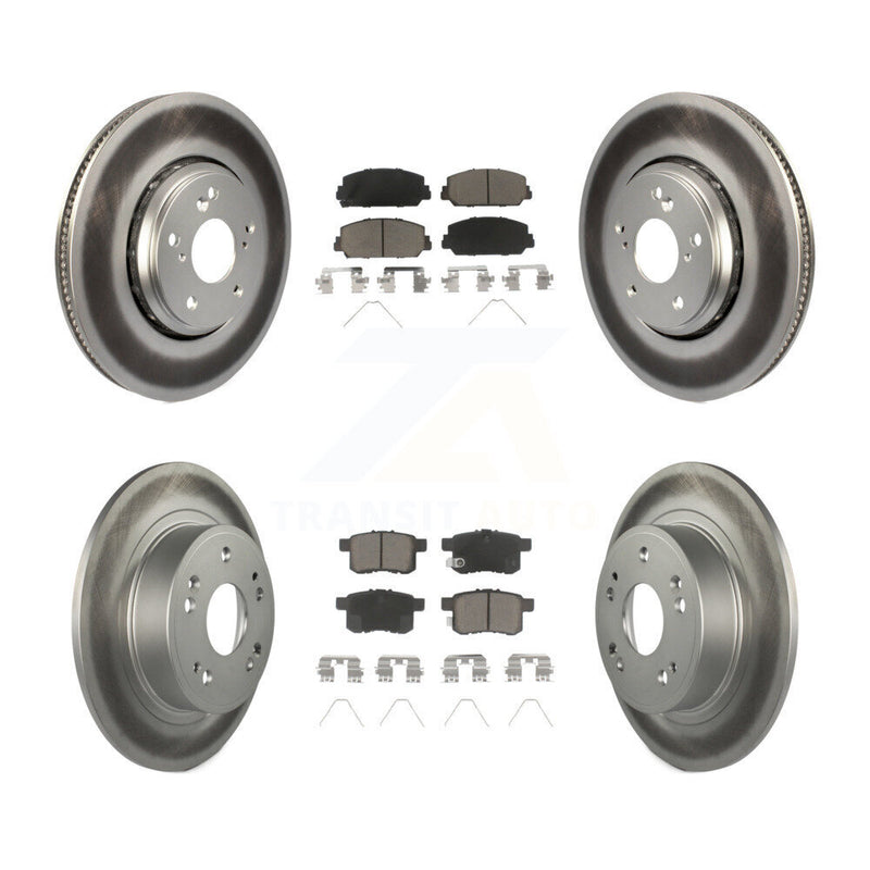Transit Auto KGC-101192 Disc Brake Kit for 2016-2017 Honda Accord - Front and Rear