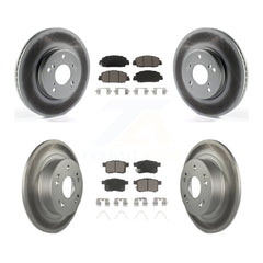 Transit Auto KGC-101193 Disc Brake Kit for 2013-2017 Honda Accord - Front and Rear