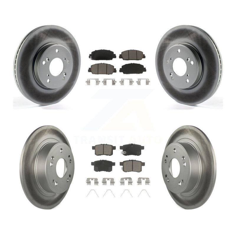 Transit Auto KGC-101193 Disc Brake Kit for 2013-2017 Honda Accord - Front and Rear