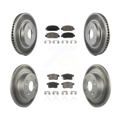 Transit Auto KGC-101194 Disc Brake Kit for 2013-2017 Honda Accord - Front and Rear