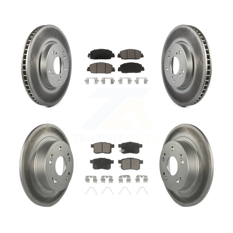 Transit Auto KGC-101194 Disc Brake Kit for 2013-2017 Honda Accord - Front and Rear