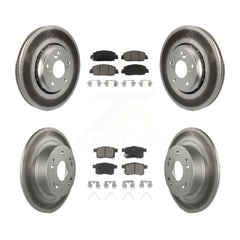 Transit Auto KGC-101196 Disc Brake Kit for 2017 Honda Accord - Front and Rear