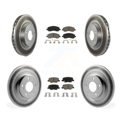 Transit Auto KGC-101197 Disc Brake Kit for 2013-2024 Mitsubishi Outlander, Mitsubishi Outlander Sport, Mitsubishi RVR - Front and Rear