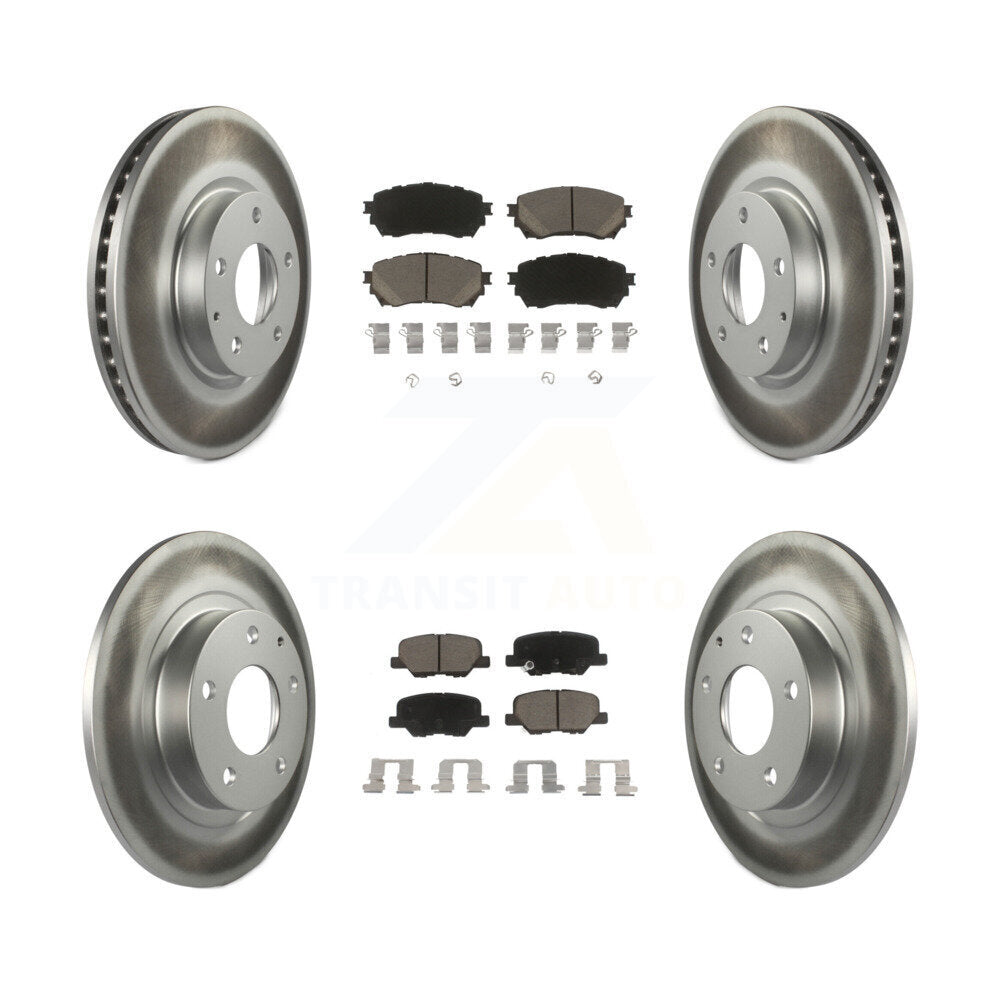 Transit Auto KGC-101198 Disc Brake Kit for 2014-2015 Mazda 6 - Front and Rear