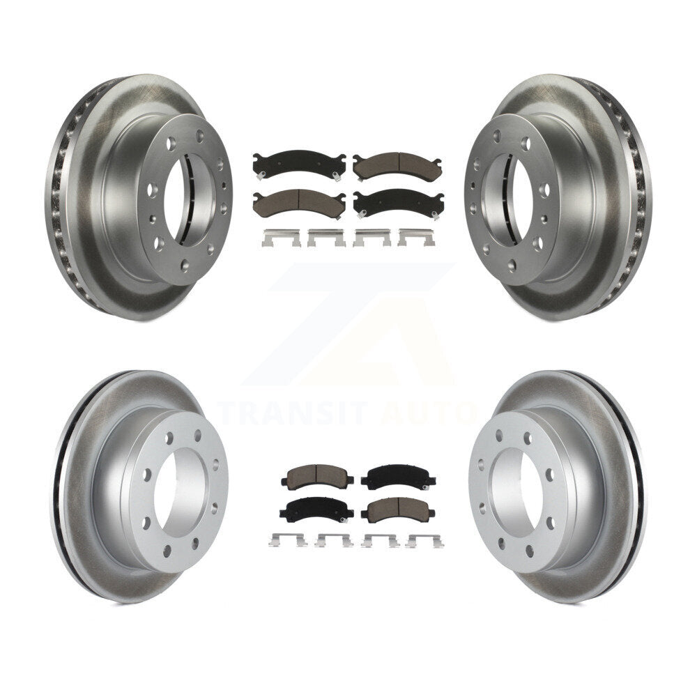 Transit Auto KGC-101199 Disc Brake Kit for 2006-2018 Chevrolet Express 2500, GMC Savana 2500 - Front and Rear