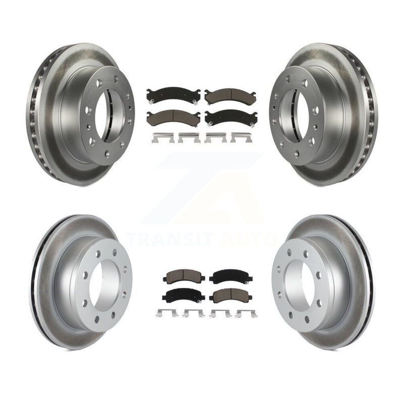 Transit Auto KGC-101199 Disc Brake Kit for 2006-2018 Chevrolet Express 2500, GMC Savana 2500 - Front and Rear
