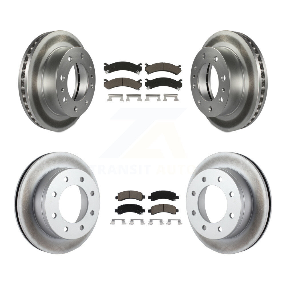 Transit Auto KGC-101200 Disc Brake Kit for 2003-2010 Chevrolet Express 2500, GMC Savana 2500 - Front and Rear