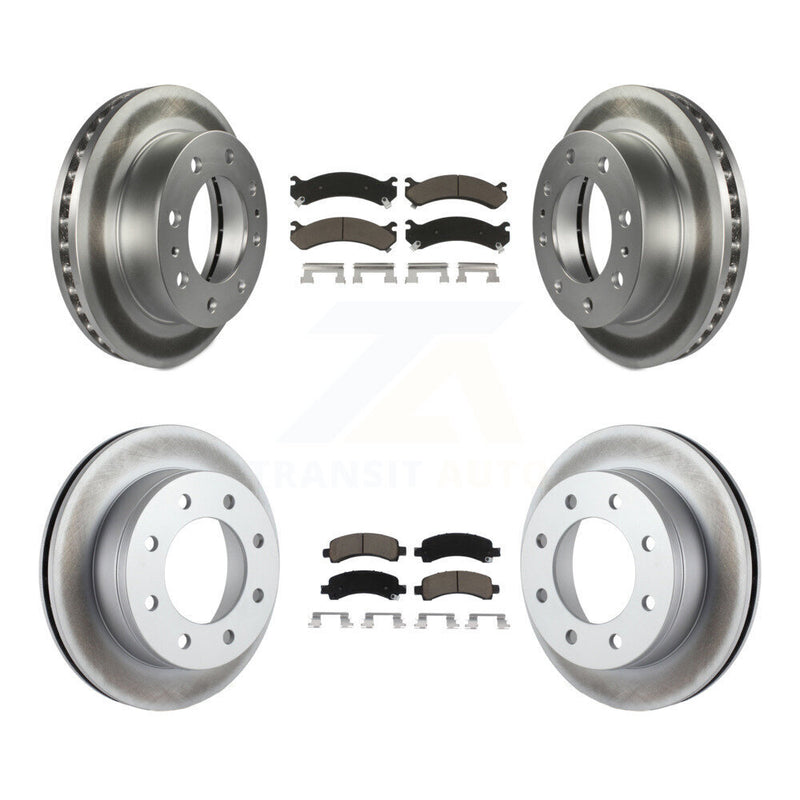 Transit Auto KGC-101200 Disc Brake Kit for 2003-2010 Chevrolet Express 2500, GMC Savana 2500 - Front and Rear