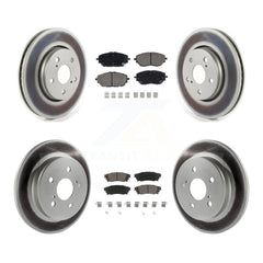 Transit Auto KGC-101205 Disc Brake Kit for 2018 Toyota C-HR - Front and Rear