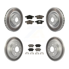 Transit Auto KGC-101207 Disc Brake Kit for 2014-2020 Fiat 500L - Front and Rear
