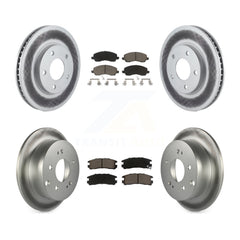 Transit Auto KGC-101208 Disc Brake Kit for 2004-2012 Mitsubishi Galant - Front and Rear
