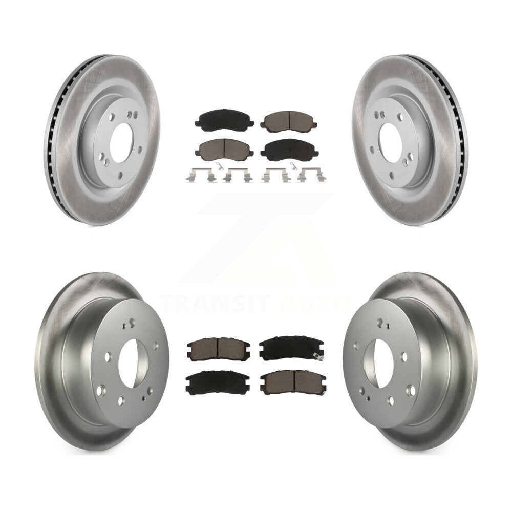 Transit Auto KGC-101212 Disc Brake Kit for 2004-2012 Mitsubishi Galant, Mitsubishi Eclipse - Front and Rear