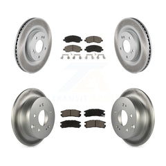 Transit Auto KGC-101212 Disc Brake Kit for 2004-2012 Mitsubishi Galant, Mitsubishi Eclipse - Front and Rear