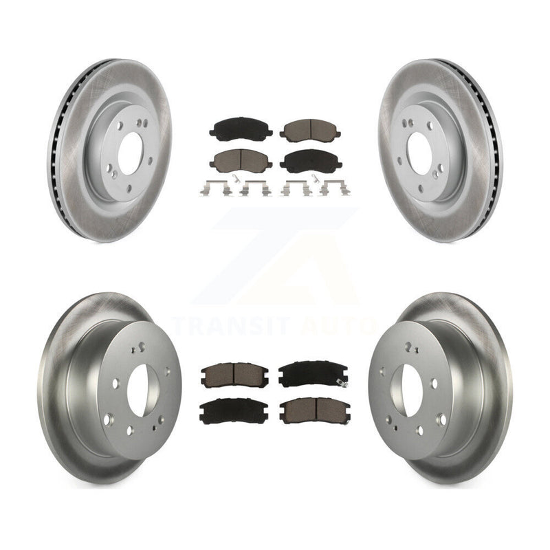 Transit Auto KGC-101212 Disc Brake Kit for 2004-2012 Mitsubishi Galant, Mitsubishi Eclipse - Front and Rear