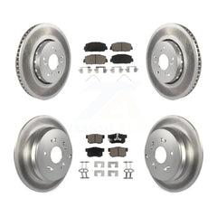 Transit Auto KGC-101214 Disc Brake Kit for 2013-2018 Acura RDX - Front and Rear