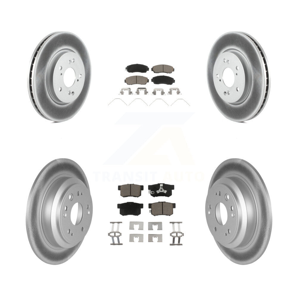 Transit Auto KGC-101216 Disc Brake Kit for 2011-2015 Honda Crosstour, Honda Accord Crosstour - Front and Rear