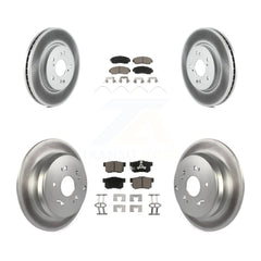 Transit Auto KGC-101218 Disc Brake Kit for 2012-2016 Honda CR-V - Front and Rear