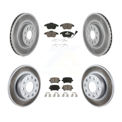 Transit Auto KGC-101220 Disc Brake Kit for 2006-2009 Audi A3, Audi A3 Quattro, Volkswagen Rabbit - Front and Rear