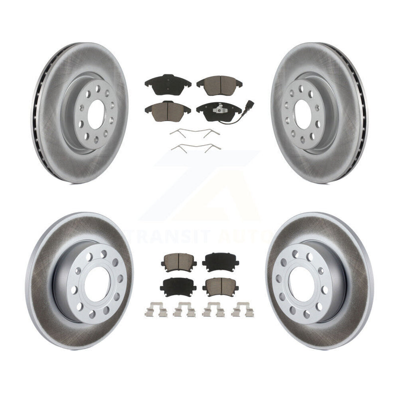 Transit Auto KGC-101220 Disc Brake Kit for 2006-2009 Audi A3, Audi A3 Quattro, Volkswagen Rabbit - Front and Rear