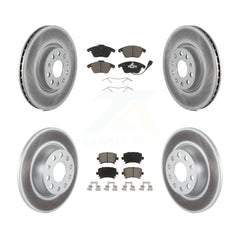 Transit Auto KGC-101221 Disc Brake Kit for 2006-2010 Volkswagen GTI, Audi A3 and More - Front and Rear