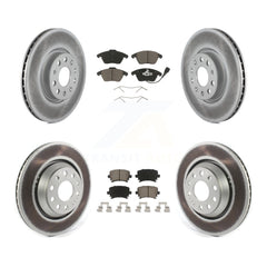 Transit Auto KGC-101223 Disc Brake Kit for 2009-2010 Volkswagen Passat CC - Front and Rear