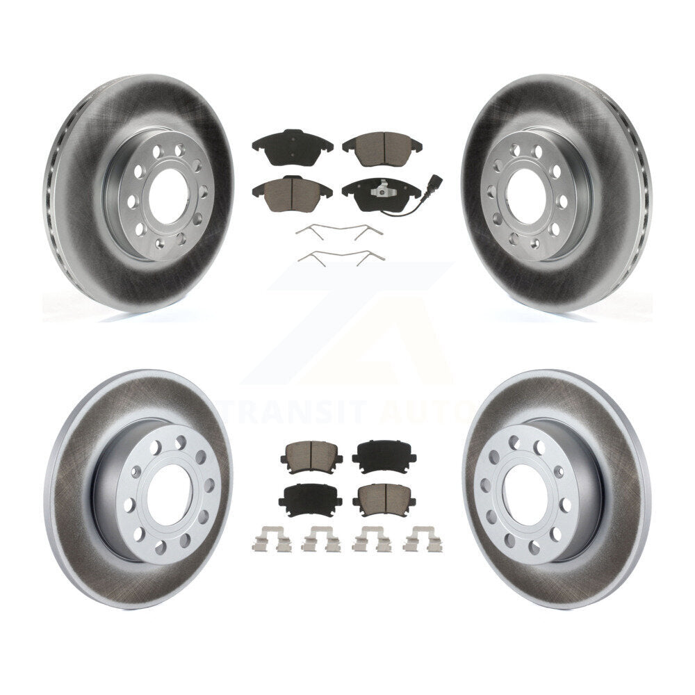 Transit Auto KGC-101224 Disc Brake Kit for 2006-2009 Volkswagen Rabbit - Front and Rear