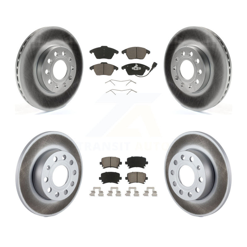 Transit Auto KGC-101224 Disc Brake Kit for 2006-2009 Volkswagen Rabbit - Front and Rear