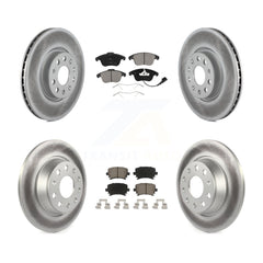 Transit Auto KGC-101225 Disc Brake Kit for 2009-2018 Volkswagen Tiguan Limited, Audi Q3 and More - Front and Rear
