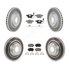 Transit Auto KGC-101228 Disc Brake Kit for 2009-2012 Volkswagen CC - Front and Rear