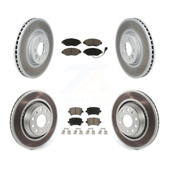 Transit Auto KGC-101229 Disc Brake Kit for 2013-2016 Volkswagen CC - Front and Rear