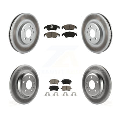 Transit Auto KGC-101231 Disc Brake Kit for 2008-2011 Audi A5, Audi A5 Quattro and More - Front and Rear