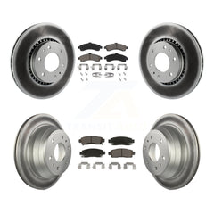 Transit Auto KGC-101237 Disc Brake Kit for 2002-2006 Isuzu Ascender, GMC Envoy and More - Front and Rear