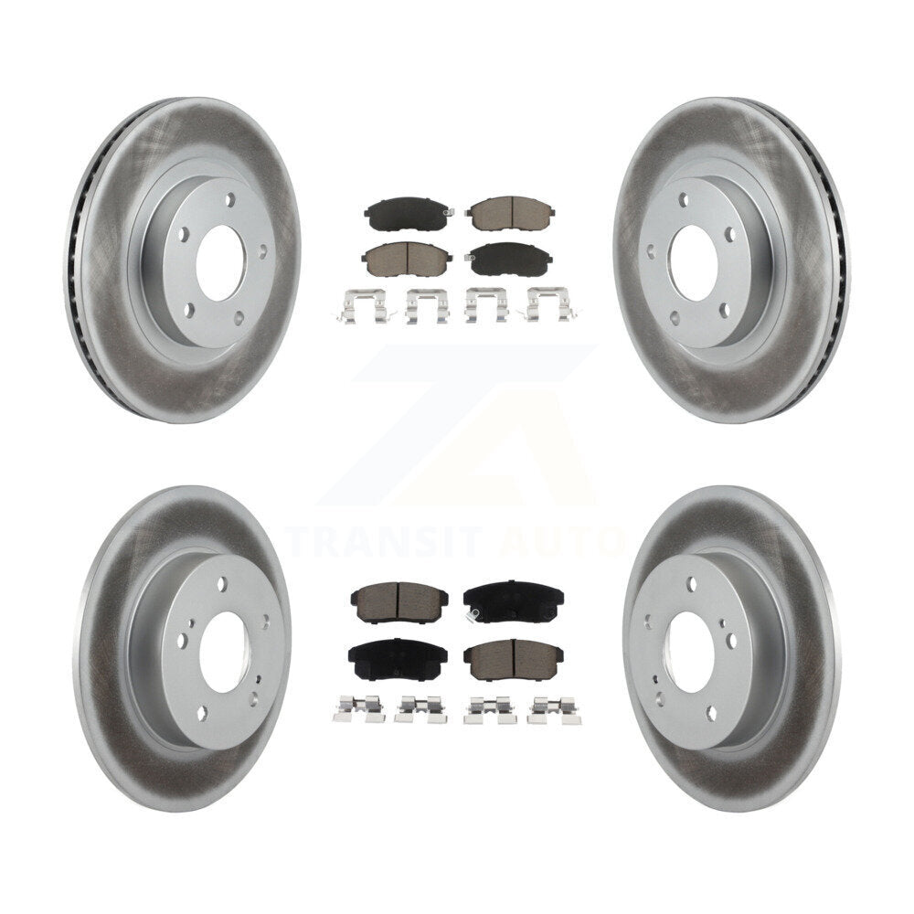 Transit Auto KGC-101239 Disc Brake Kit for 2002-2004 INFINITI I35, Nissan Maxima - Front and Rear