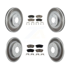 Transit Auto KGC-101239 Disc Brake Kit for 2002-2004 INFINITI I35, Nissan Maxima - Front and Rear