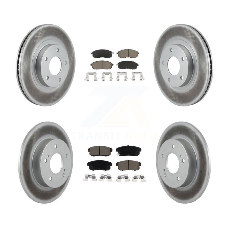 Transit Auto KGC-101239 Disc Brake Kit for 2002-2004 INFINITI I35, Nissan Maxima - Front and Rear