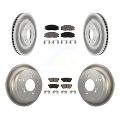 Transit Auto KGC-101243 Disc Brake Kit for 2001-2006 Hyundai Santa Fe - Front and Rear